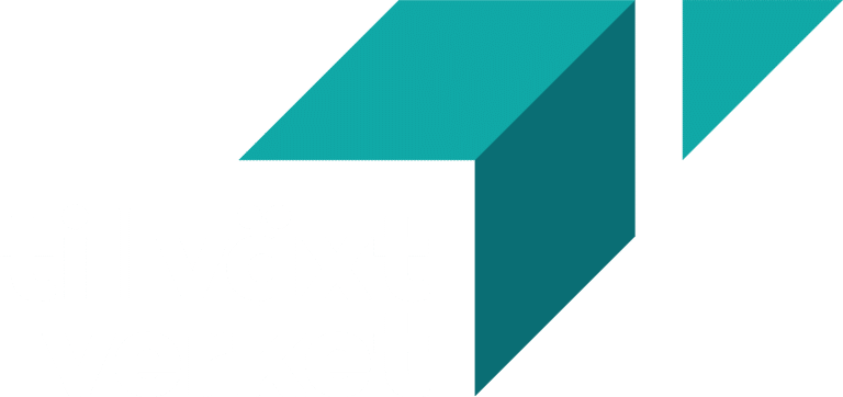 TILLV CMYK vit text logotyp gron symbol